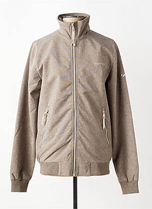 Blouson finition intérieure doublure imprimée marron RAGWEAR homme