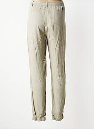 Pantalon droit tissage popeline taille normale beige RAGWEAR femme