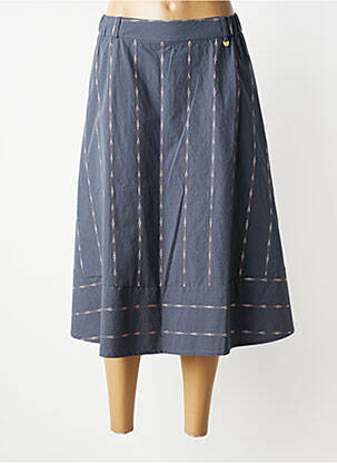 Jupe mi-longue coupe évasée gris RAGWEAR femme