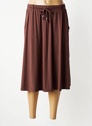 Jupe mi-longue taille normale marron RAGWEAR femme