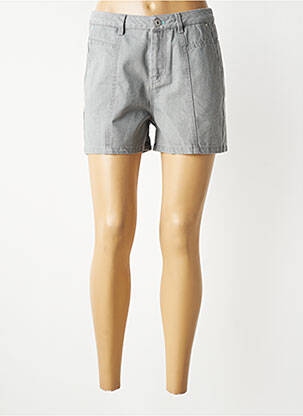 Short tissage denim taille normale gris RAGWEAR femme