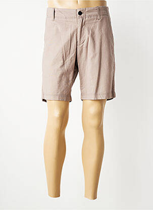 Bermuda taille à pinces taille normale marron RAGWEAR homme