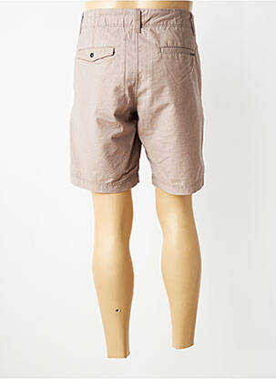 Bermuda taille à pinces taille normale marron RAGWEAR homme