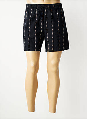 Short fermeture liens à nouer taille normale noir RAGWEAR homme