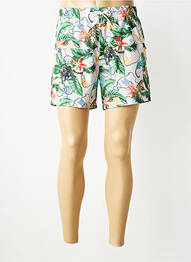Short de bain imprimé tie and dye vert RAGWEAR homme