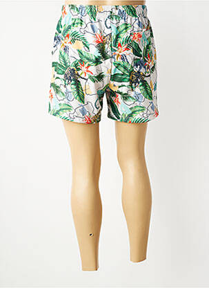 Short de bain imprimé tie and dye vert RAGWEAR homme