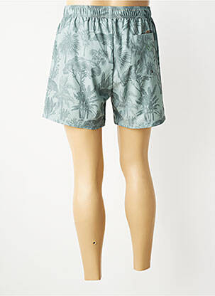 Short de bain imprimé tie and dye vert RAGWEAR homme