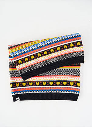 Col / tour de cou stretch noir RAGWEAR femme