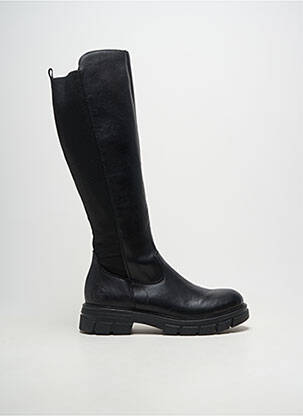Bottes matière lisse talon de 4 à 6cm noir RIEKER femme