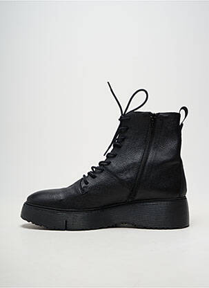 Bottines/boots matière lisse talon de 4 à 6cm noir WONDERS femme