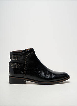 Bottines/boots matière lisse talon plat jusqu'à 3cm noir MAM'ZELLE femme