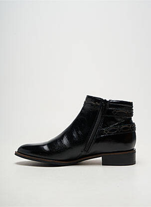 Bottines/boots matière lisse talon plat jusqu'à 3cm noir MAM'ZELLE femme