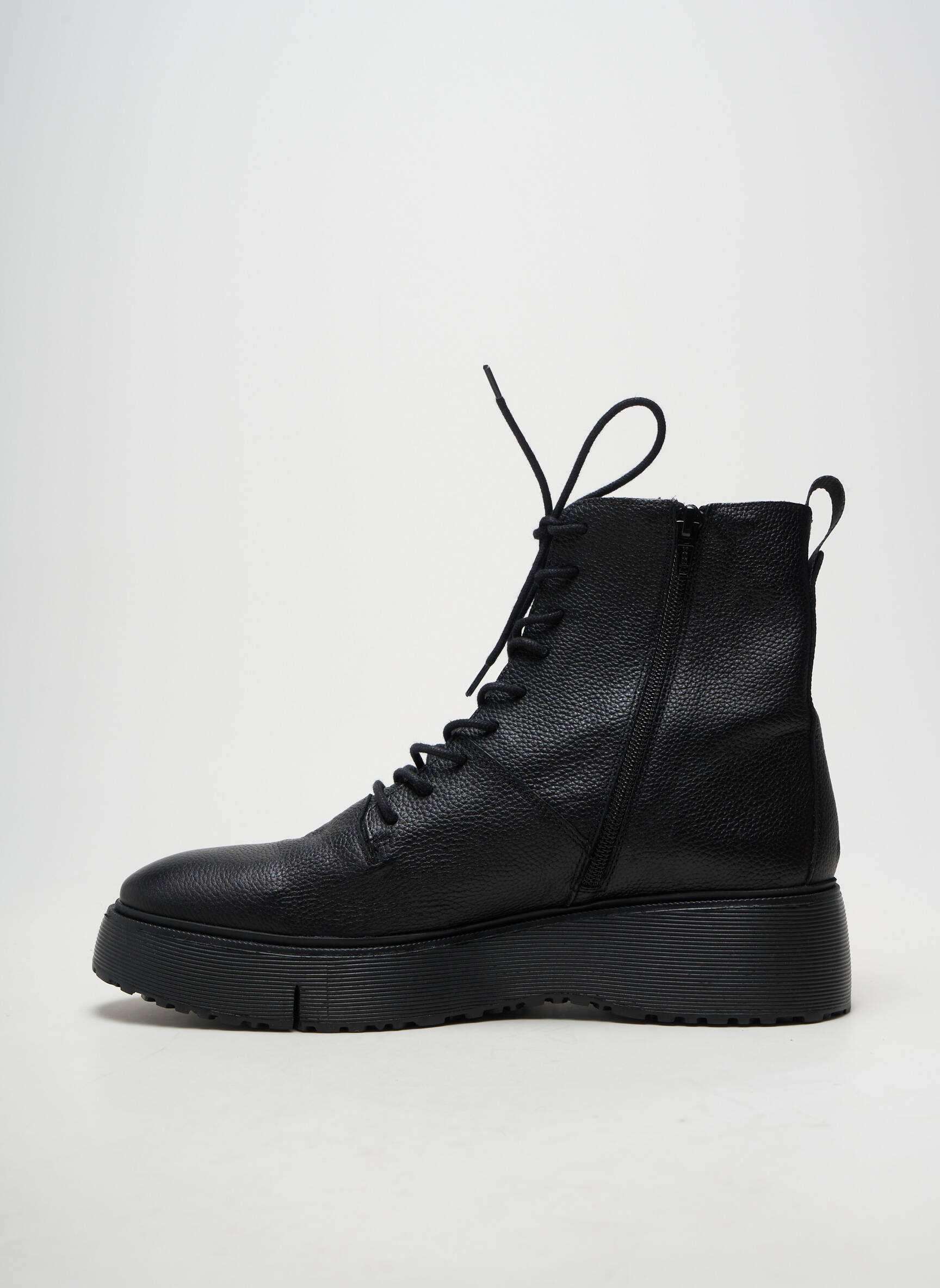 Bottines/boots matière lisse talon de 4 à 6cm noir WONDERS femme