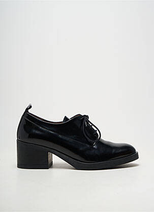 Derbies matière lisse talon de 4 à 6cm noir WONDERS femme