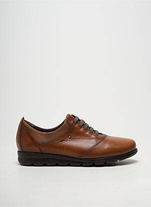 Derbies matière lisse talon plat jusqu'à 3cm marron FLUCHOS femme