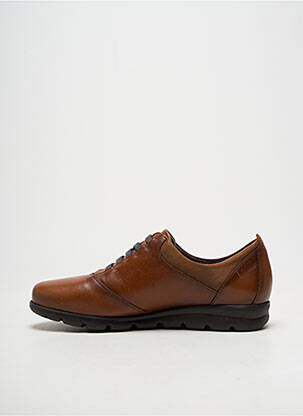 Derbies matière lisse talon plat jusqu'à 3cm marron FLUCHOS femme