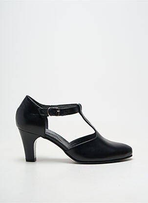 Escarpins fermeture boucle(s) talon de 7 à 9cm noir INEA femme