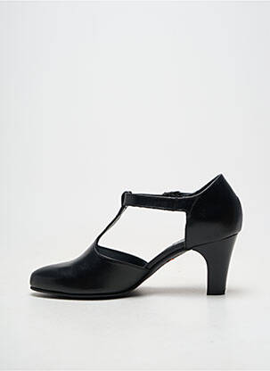 Escarpins fermeture boucle(s) talon de 7 à 9cm noir INEA femme