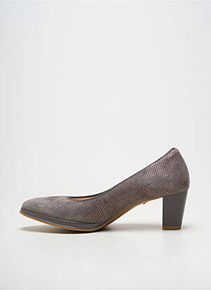 Escarpins talon de 4 à 6cm gris ARA femme