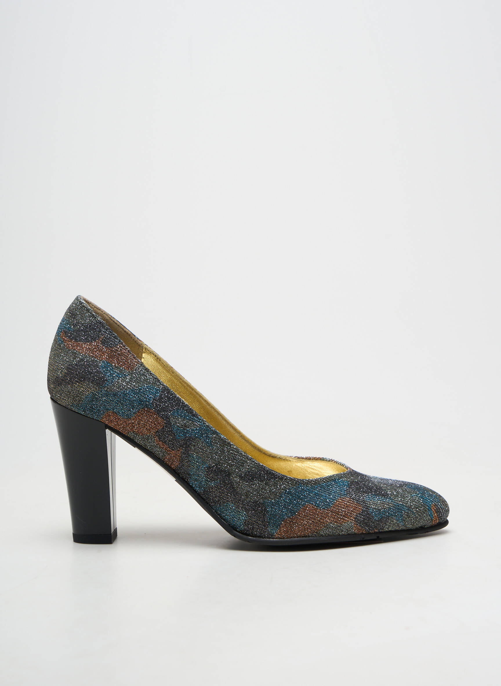 Escarpins talon bottier talon de 7 à 9cm bleu AZUREE femme