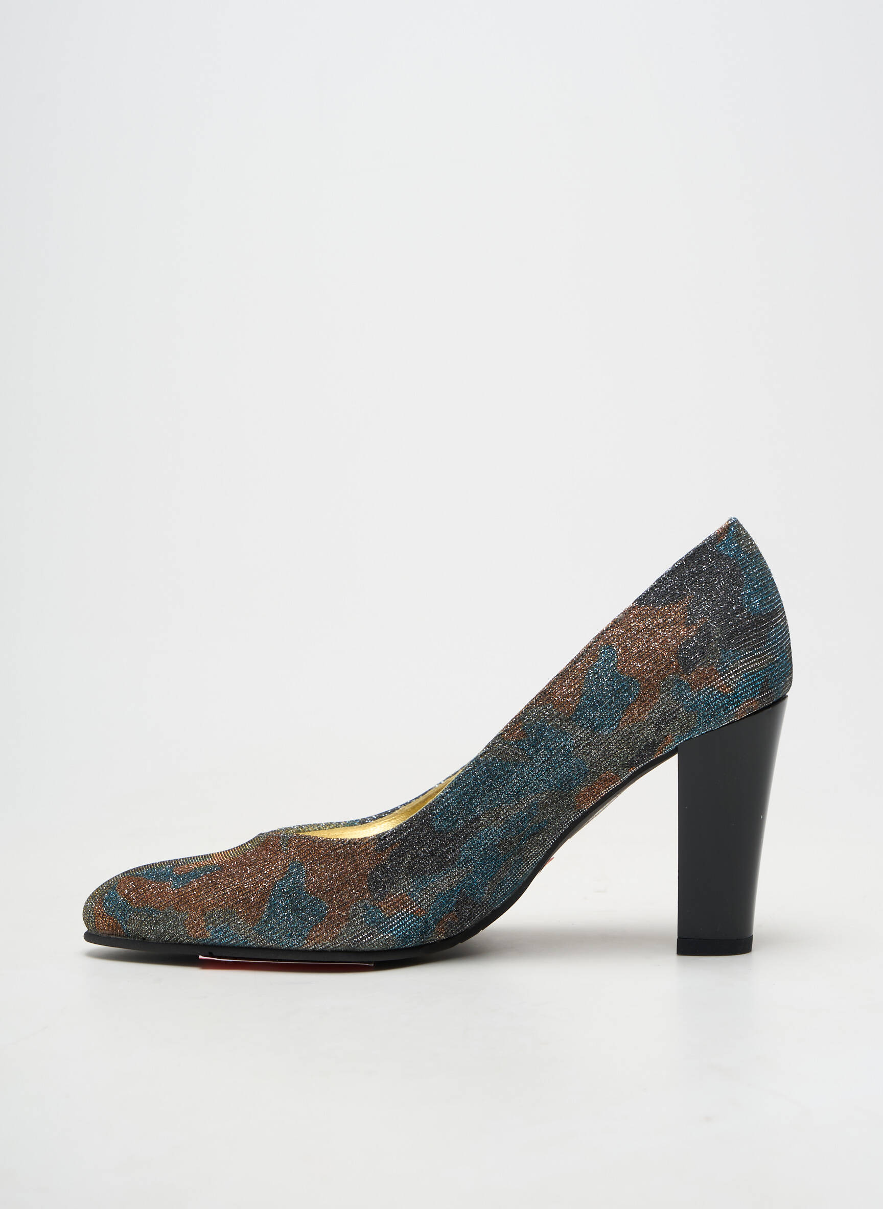 Escarpins talon bottier talon de 7 à 9cm bleu AZUREE femme