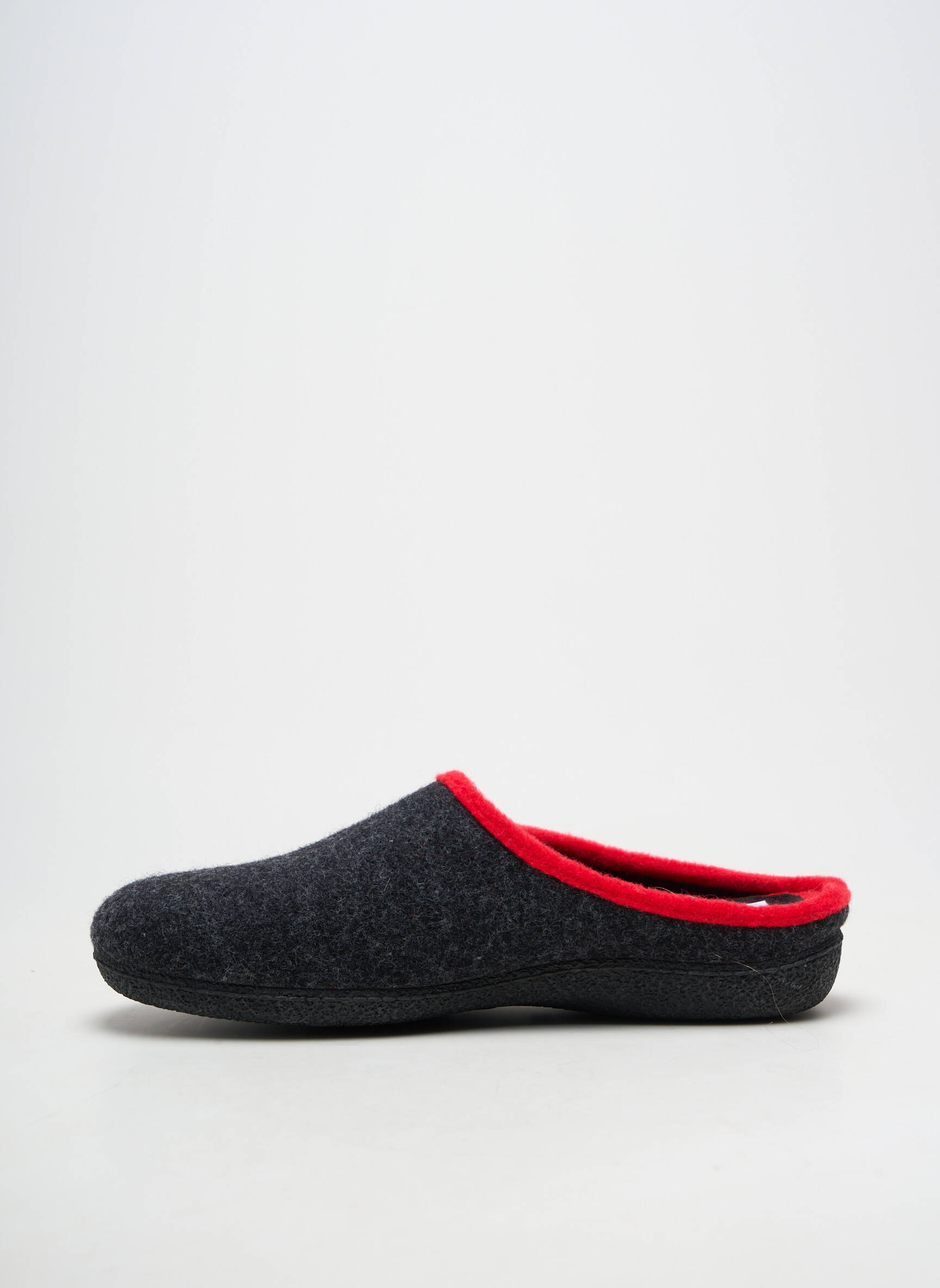 Chaussons/pantoufles bout rond bout rond gris LA BANDE À MICH' homme