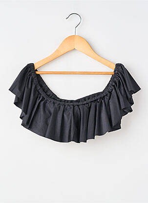 Haut de maillot de bain stretch haut soutien-gorge avec mousse de rembourrage amovible noir SEAFOLLY femme