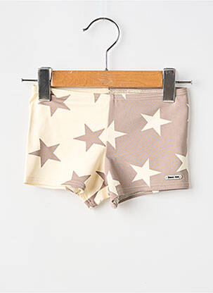 Short de bain stretch beige PRINCE ANGE garçon