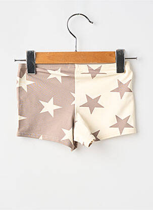 Short de bain stretch beige PRINCE ANGE garçon