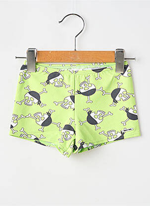 Short de bain stretch vert PRINCE ANGE garçon