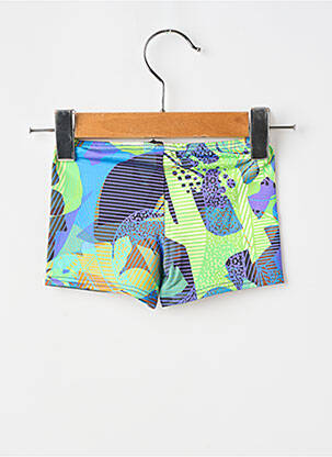 Short de bain stretch vert PRINCE ANGE garçon