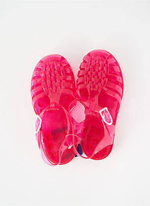 Sandales/nu pieds bout rond carré rose MEDUSE fille