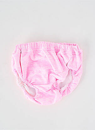 Maillot de bain 1 pièce stretch rose PRINCESSE ILOU fille