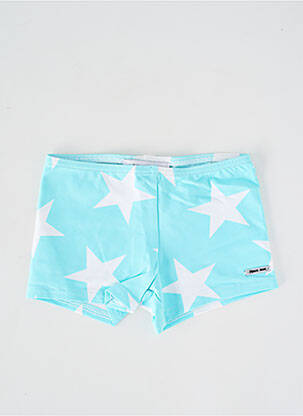 Short de bain imprimé fantaisie bleu PRINCE ANGE garçon