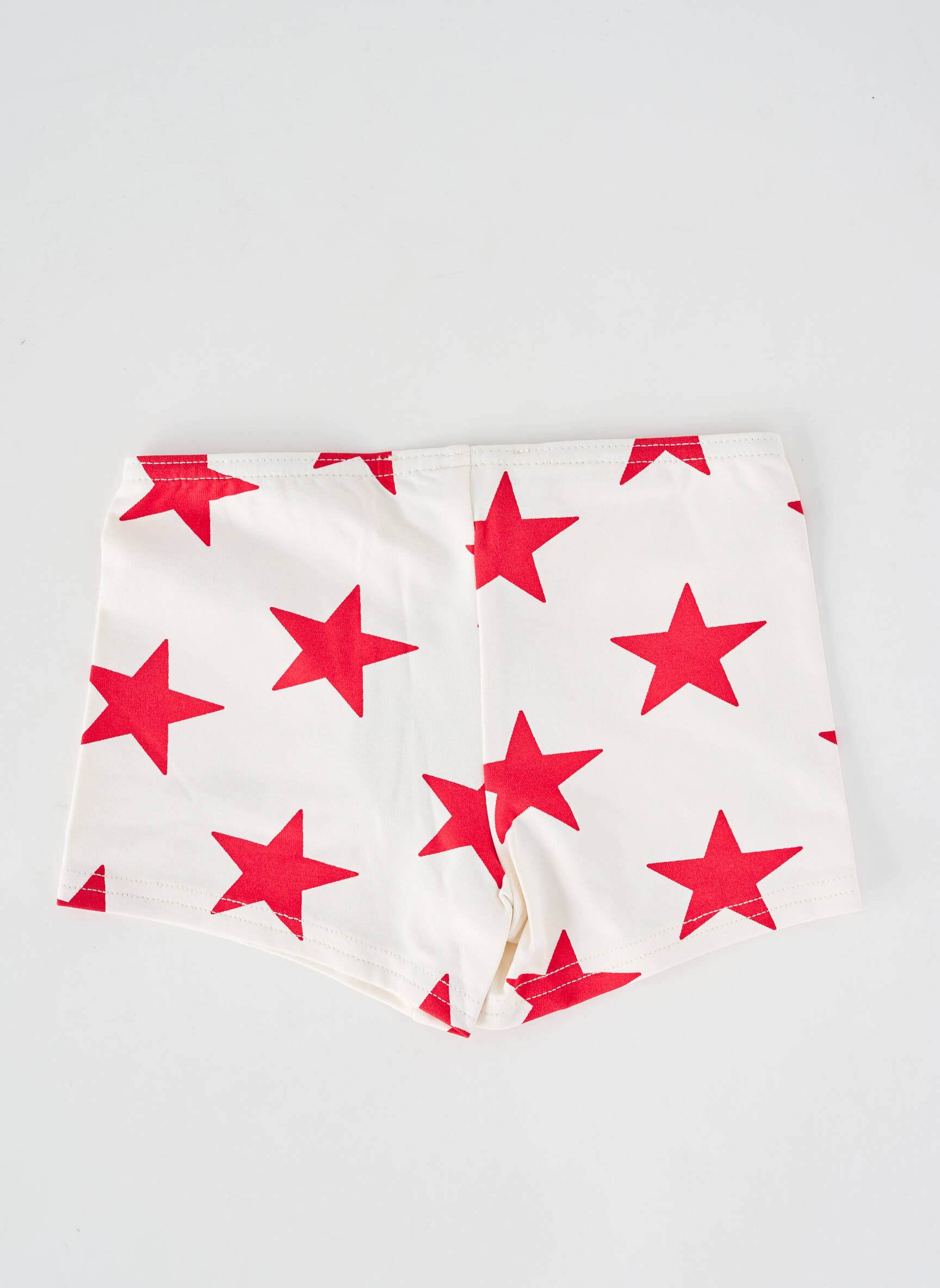 Short de bain imprimé fantaisie rouge PRINCE ANGE garçon
