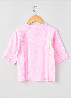 Top de bain stretch rose PRINCESSE ILOU fille