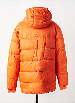 Doudoune manches longues a capuche orange DAYTONA homme