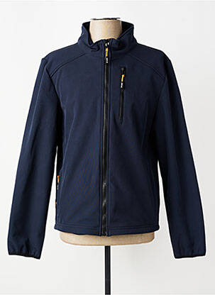 Veste casual poches bleu DAYTONA homme