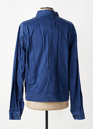 Veste casual fermeture boutonnée sur le devant bleu DAYTONA homme
