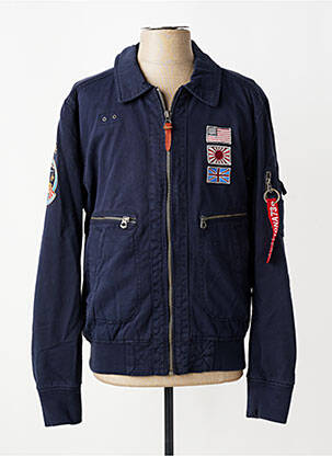 Blouson poches bleu DAYTONA homme