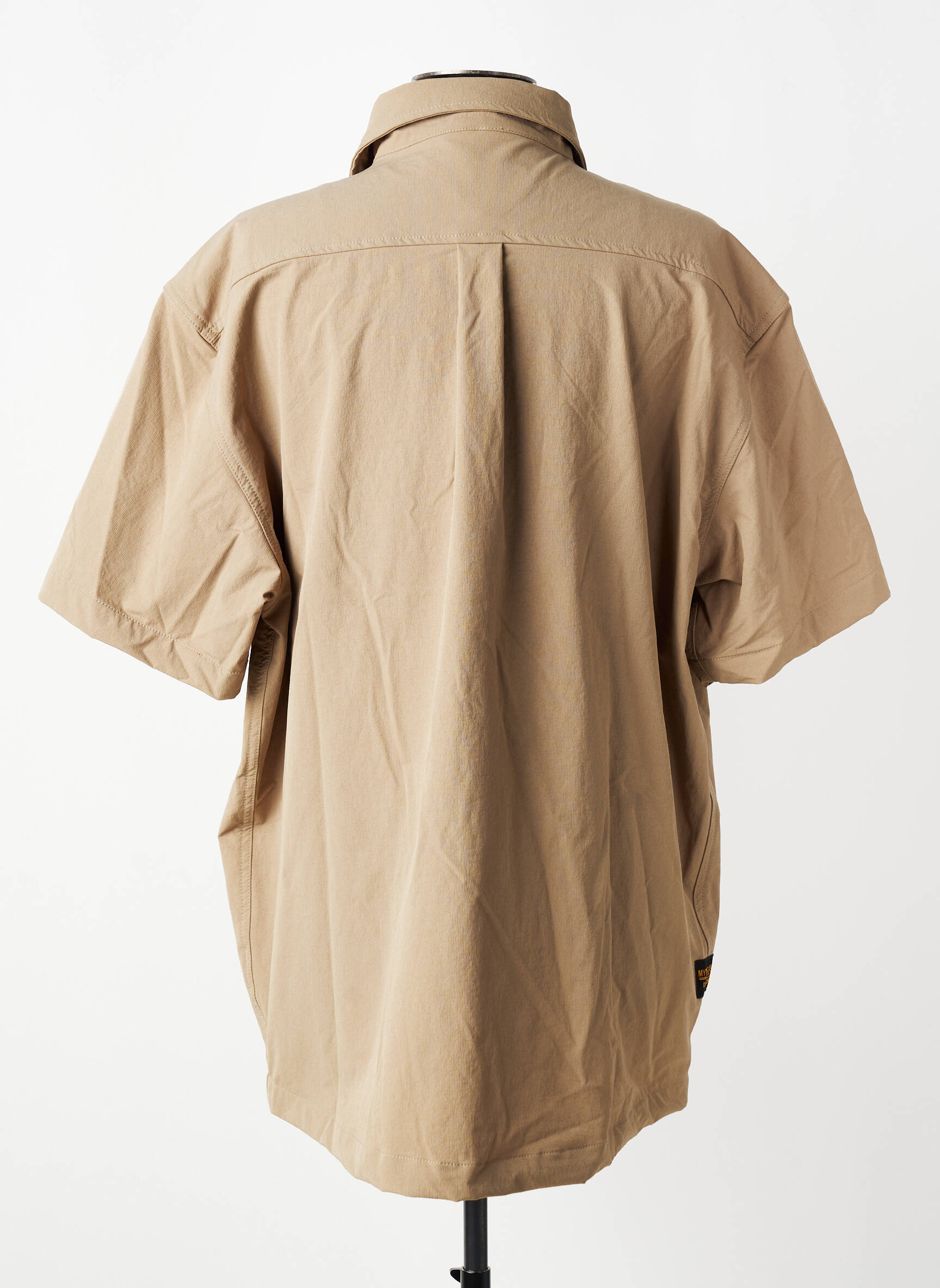 Chemise manches courtes poches beige DAYTONA homme