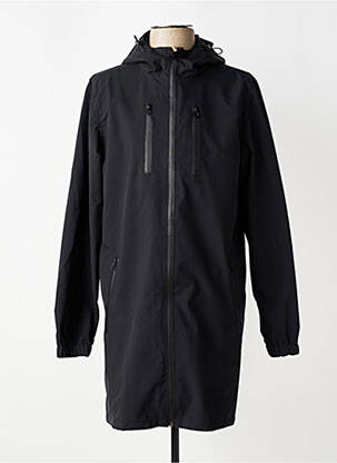 Imperméable poches a capuche noir DAYTONA homme