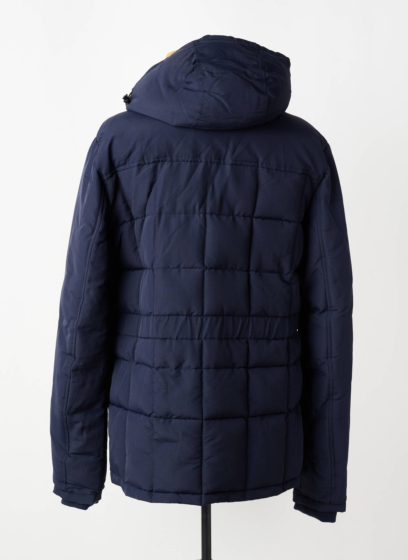 Doudoune poches a capuche bleu DAYTONA homme