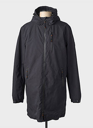 Doudoune poches a capuche noir DAYTONA homme