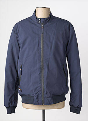 Blouson manches longues bleu DAYTONA homme