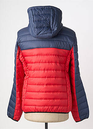 Doudoune poches a capuche rouge DAYTONA homme
