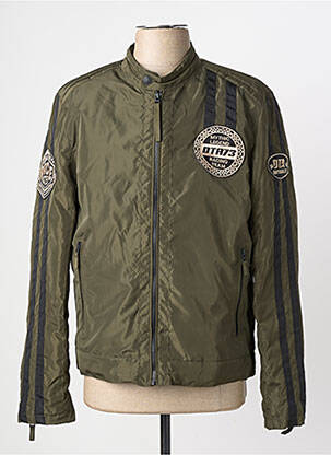Doudoune manches longues sans capuche vert DAYTONA homme