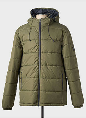 Doudoune poches a capuche vert DAYTONA homme