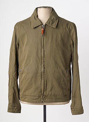 Veste casual col chemisier vert DAYTONA homme