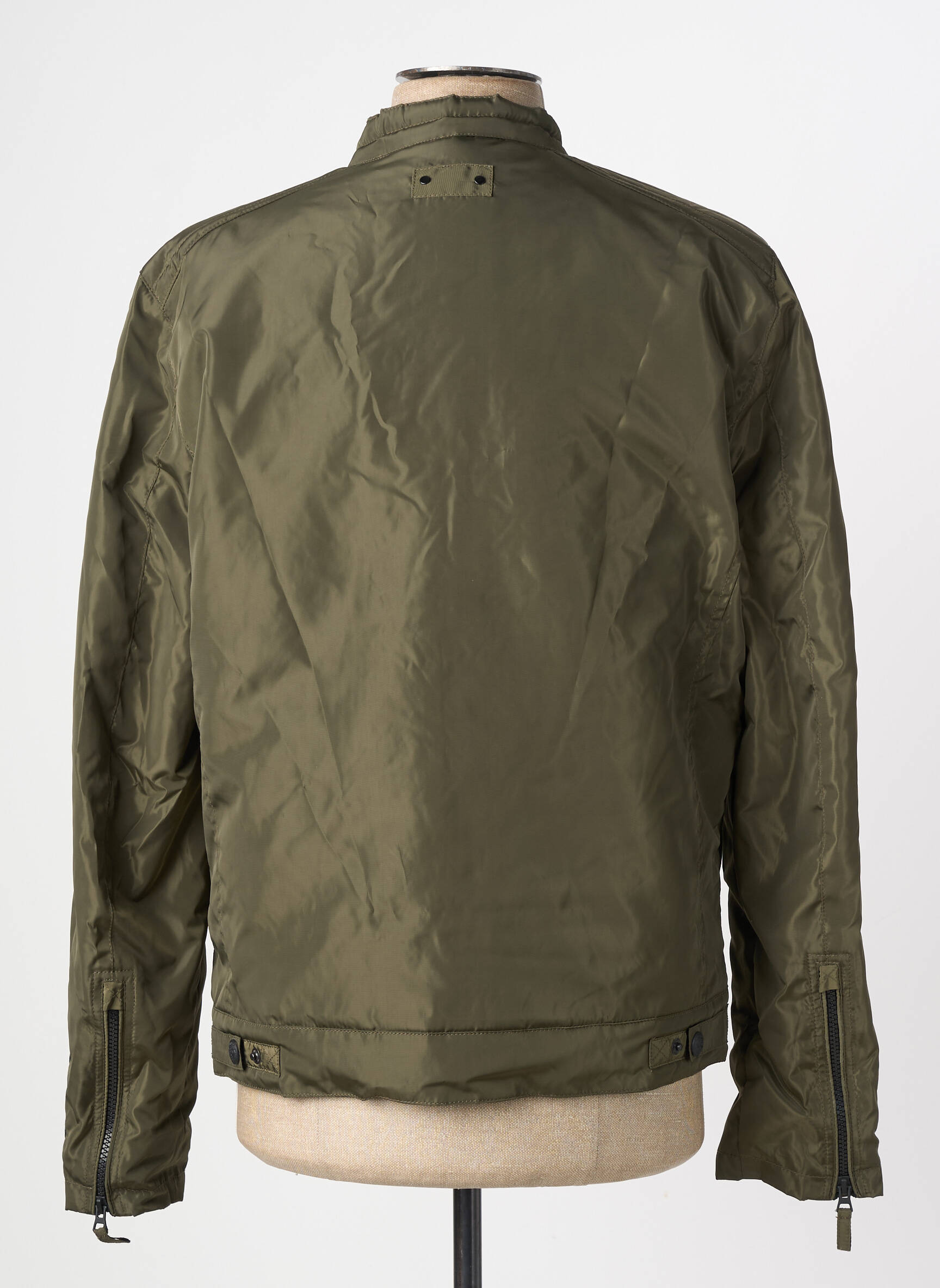 Doudoune manches longues sans capuche vert DAYTONA homme